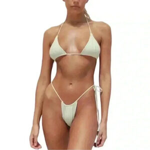 Stone Fox Swim River Bottom Frappe Pique Size XL NWT